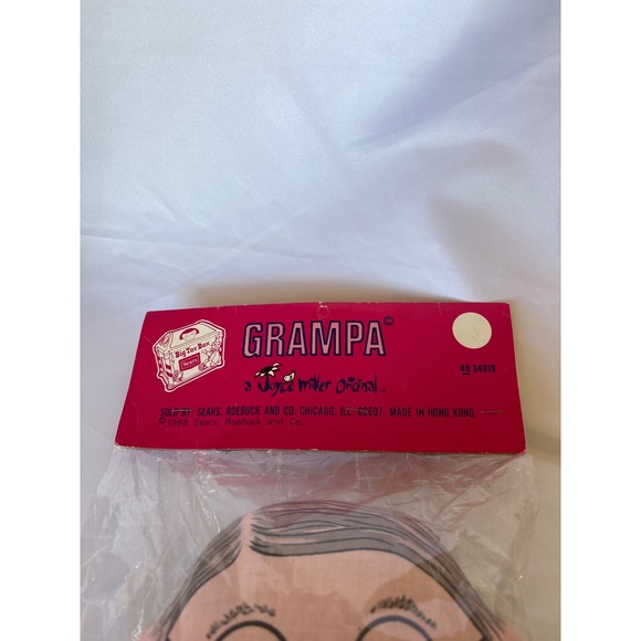 Vintage 1968 Joyce Miller Sears Gramma Grampa Cloth Dolls NIB Sealed - Picture 10 of 11